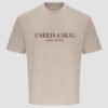 Oversize unisex tričko I NEED A HUGe glass of beer