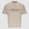 Oversize unisex tričko I NEED A HUGe glass of prosecco