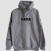 SALE - Ťažká mikina unisex MAMA/TATO s menami detí (Veľ. M)