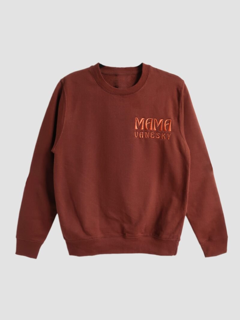 Basic mikina s výšivkou MAMA + mená detí