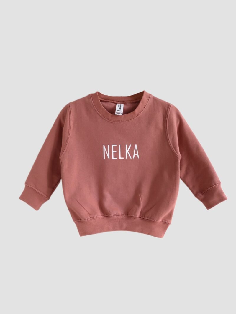 Detská mikina s vlastným menom